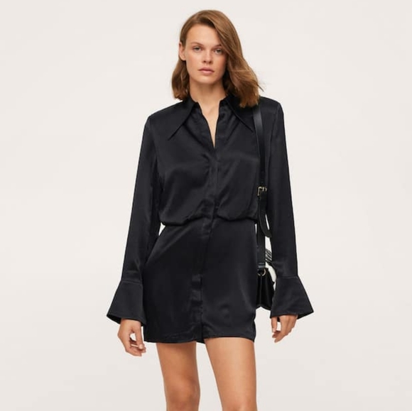 MANGO Shirt dress - Picture 4 of 6